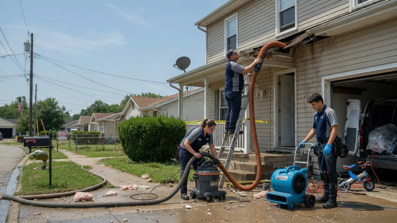 Water Damage Restoration in Fanshawe, OK near me